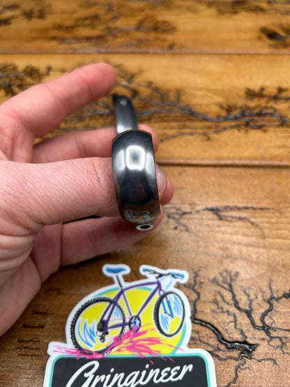 Salsa 30.0mm Pewter Flip Lock Seatpost Collar