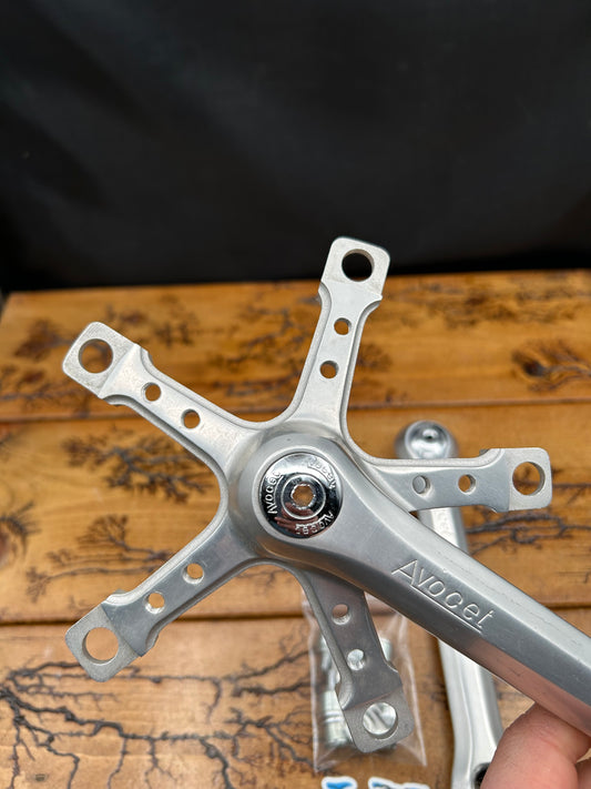 Avocet Triple 170mm Square Taper Crankset