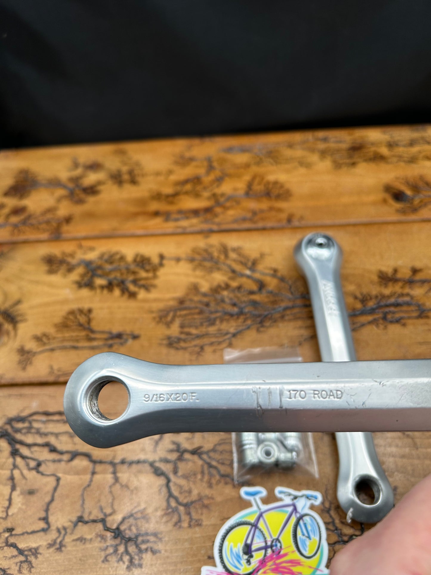 Avocet Triple 170mm Square Taper Crankset