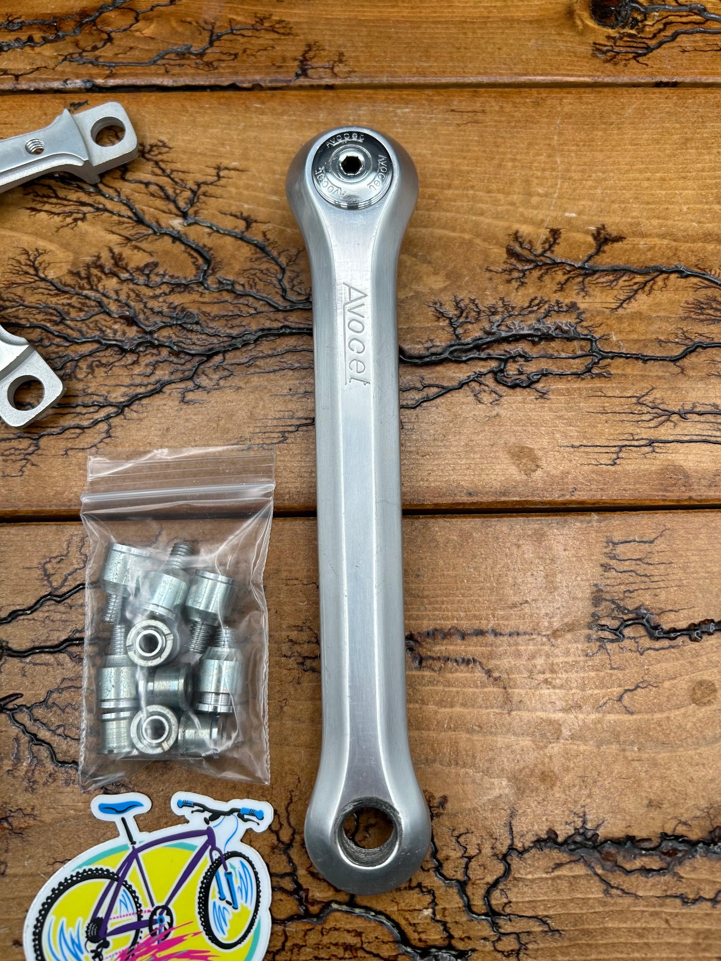 Avocet Triple 170mm Square Taper Crankset