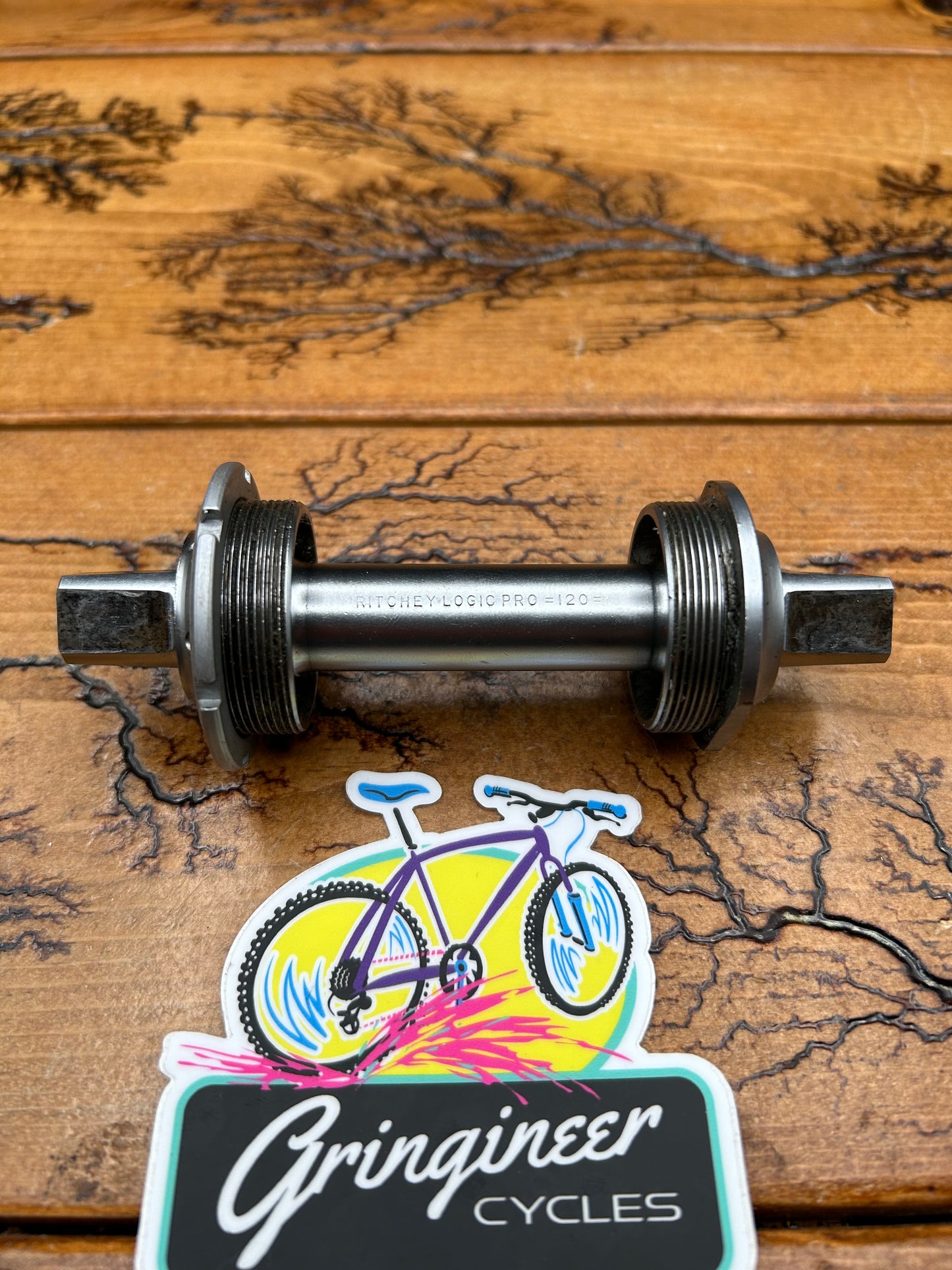 Ritchey Logic Pro 68x120mm Square Taper Bottom Bracket