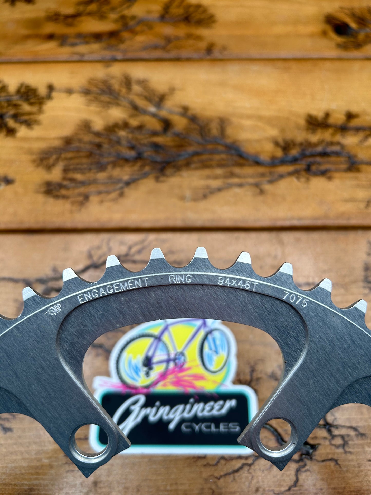 QBP Engagement Ring 46 Tooth 94 BCD Chainring NOS