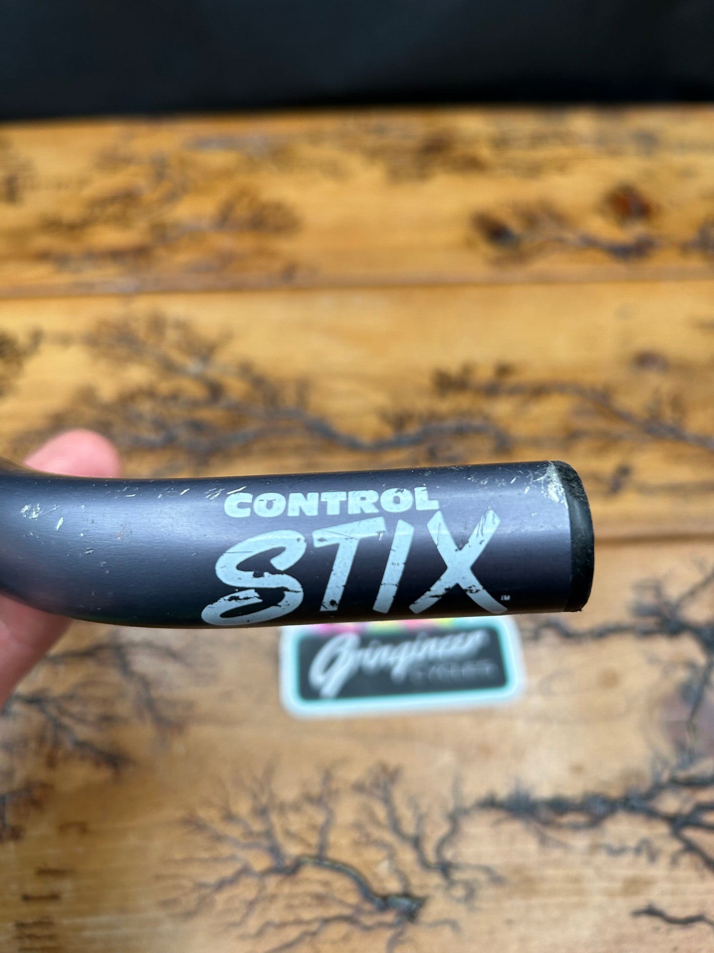 Control Tech Stix Long Gray Bar Ends