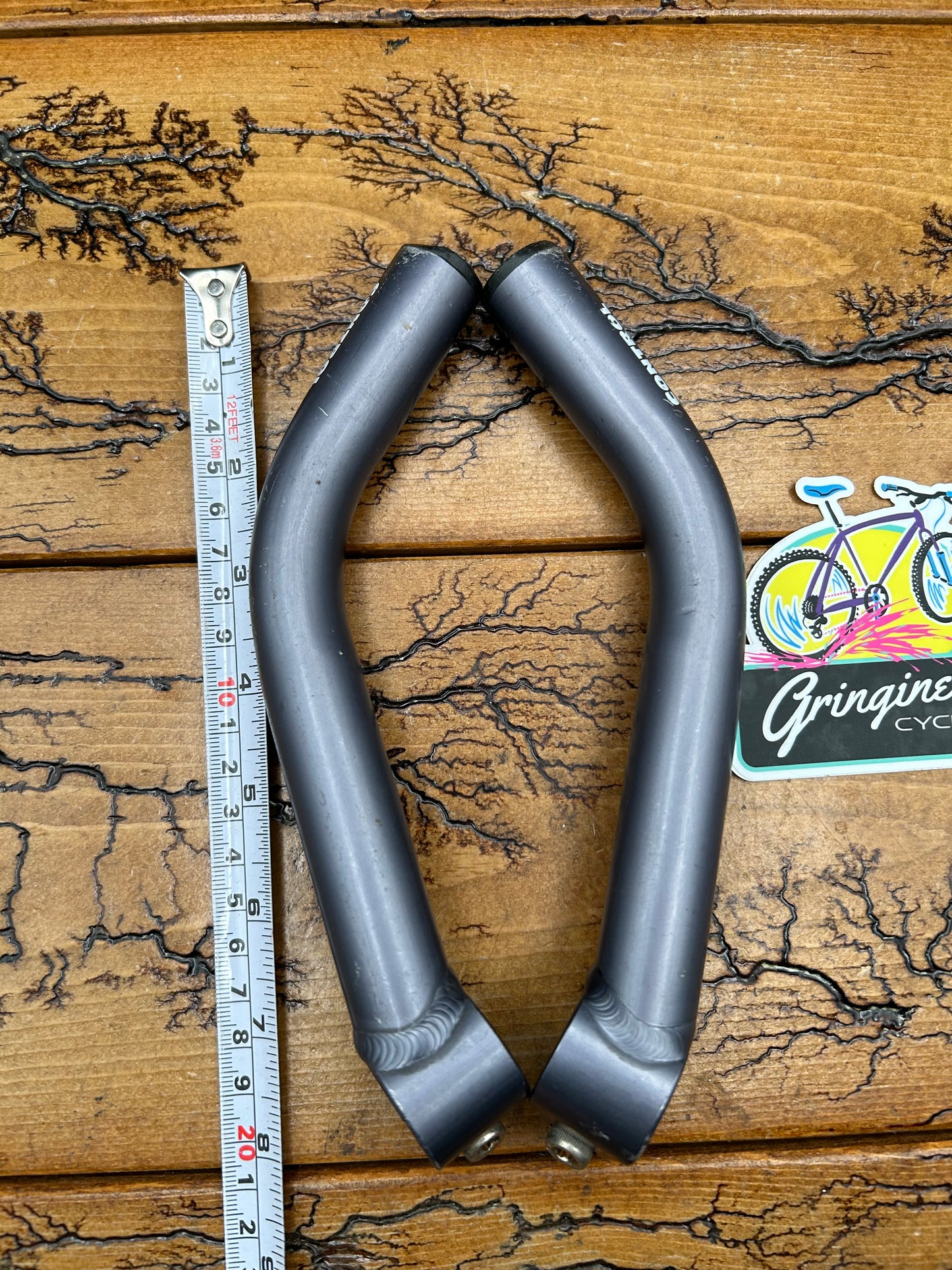 Control Tech Stix Long Gray Bar Ends