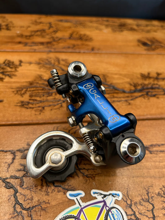 Galli Aerodynamic KL Blue Anodized Rear Derailleur