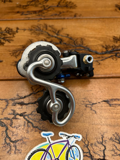 Galli Aerodynamic KL Blue Anodized Rear Derailleur