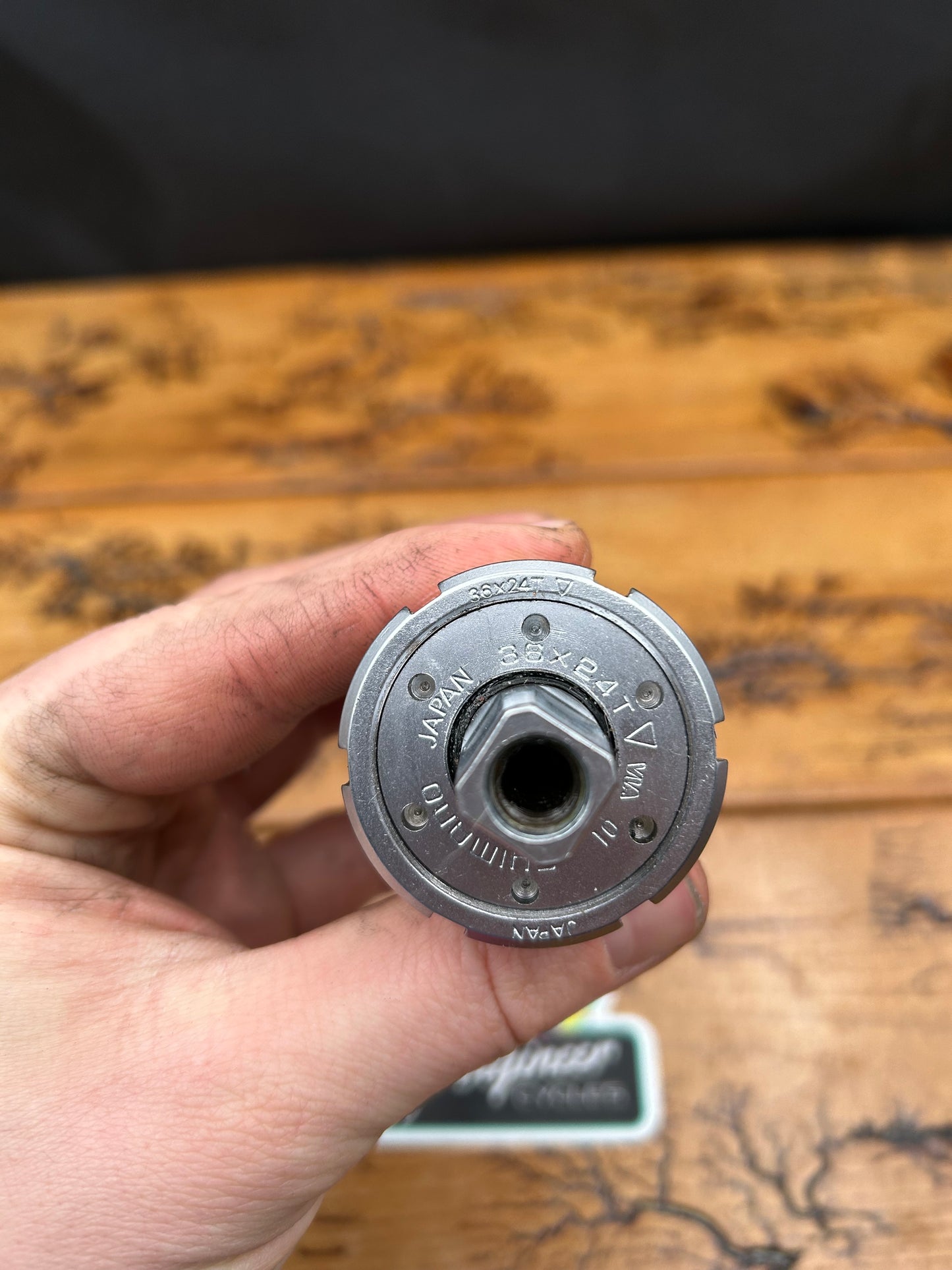 Shimano 70x122.5mm Italian Threaded Square Taper Bottom Bracket