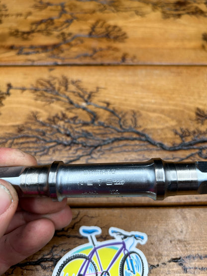 Shimano 70x122.5mm Italian Threaded Square Taper Bottom Bracket