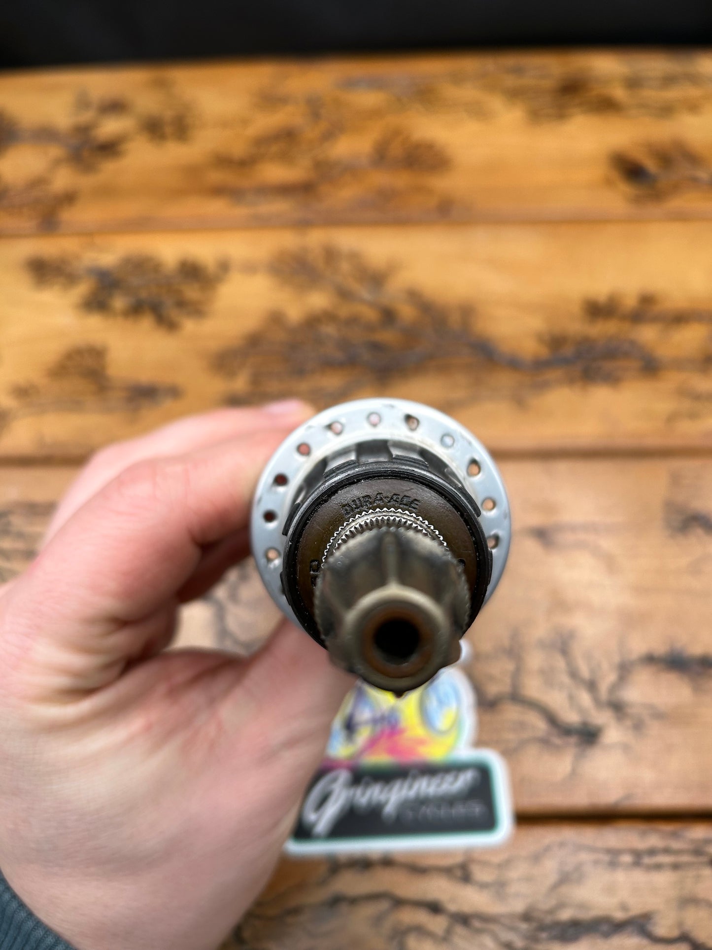 Shimano Dura Ace EX FH-7260 36 Hole 126mm Rear Hub