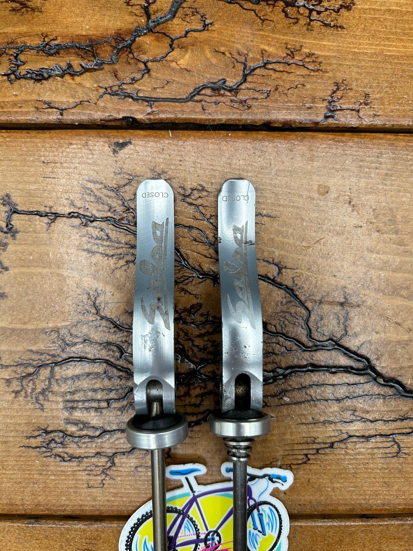 Salsa Silver Quick Release Skewer Set