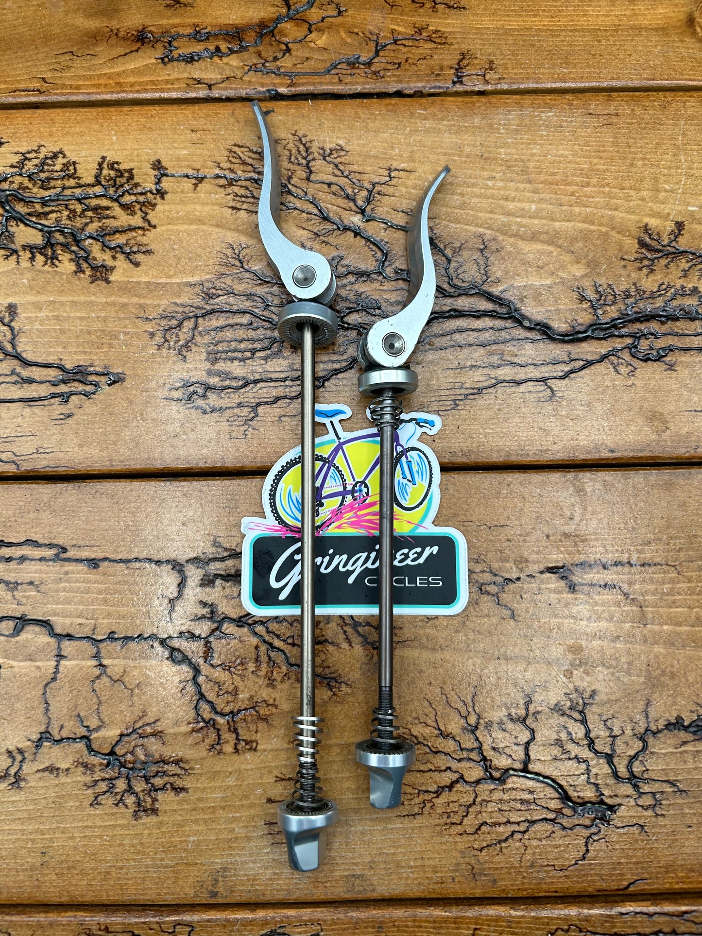 Salsa Silver Quick Release Skewer Set