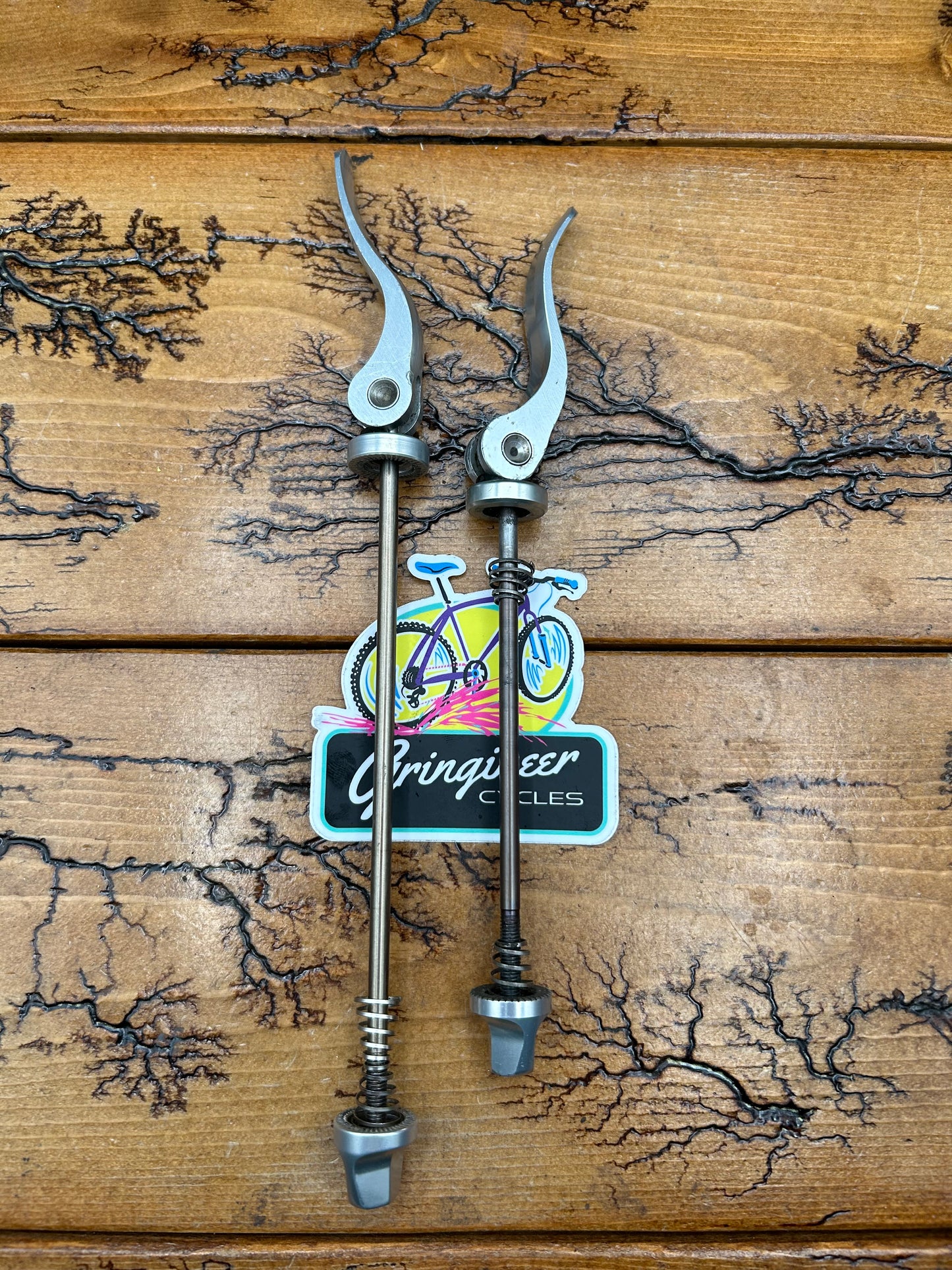 Salsa Silver Quick Release Skewer Set