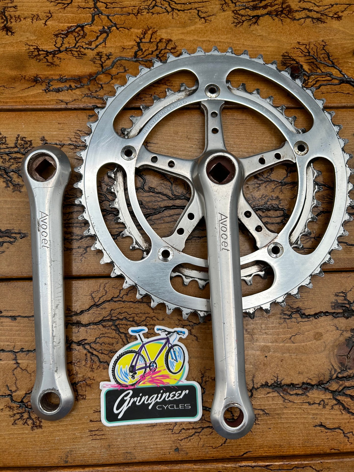 Avocet 54/42 170mm Square Taper Crankset