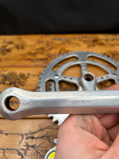 Avocet 54/42 170mm Square Taper Crankset