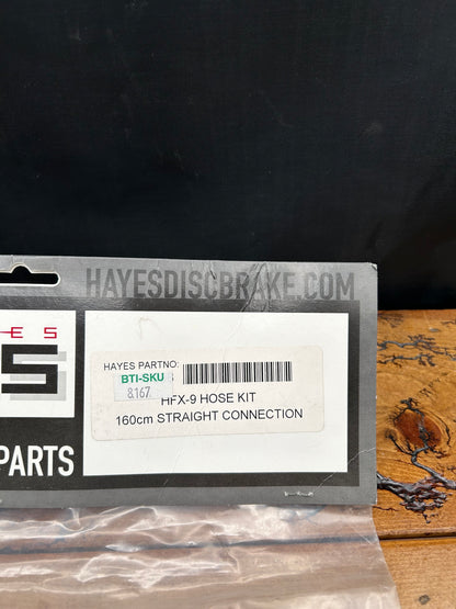 Hayes HFX-9 Hydraulic Disc Brake Hose Kit 160cm Straight Connection NOS