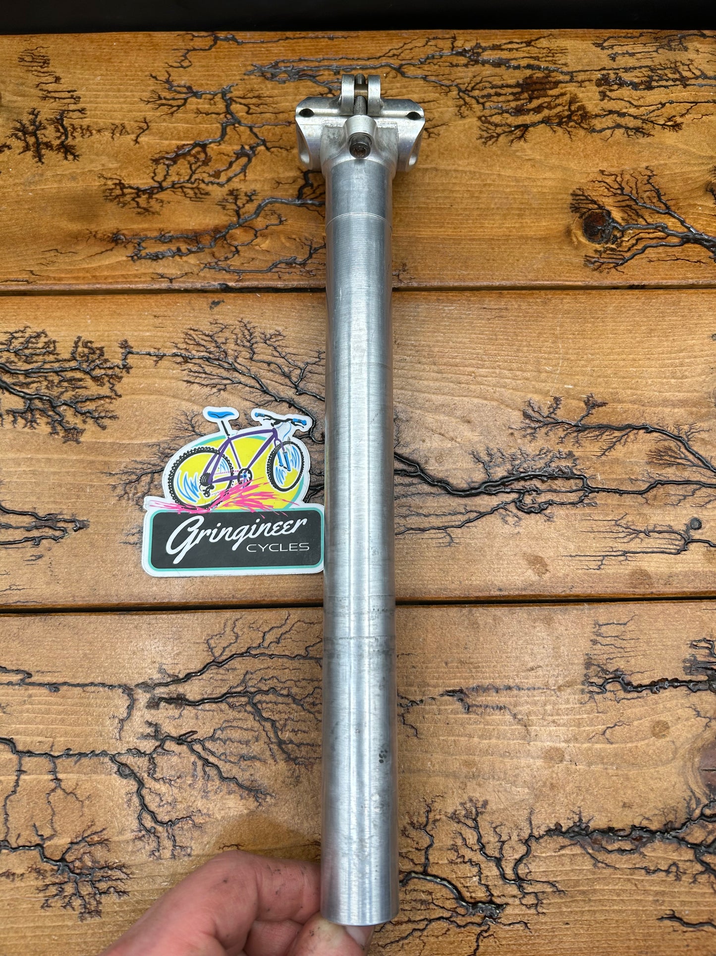 Syncros 26.8mm 300mm Silver Seatpost