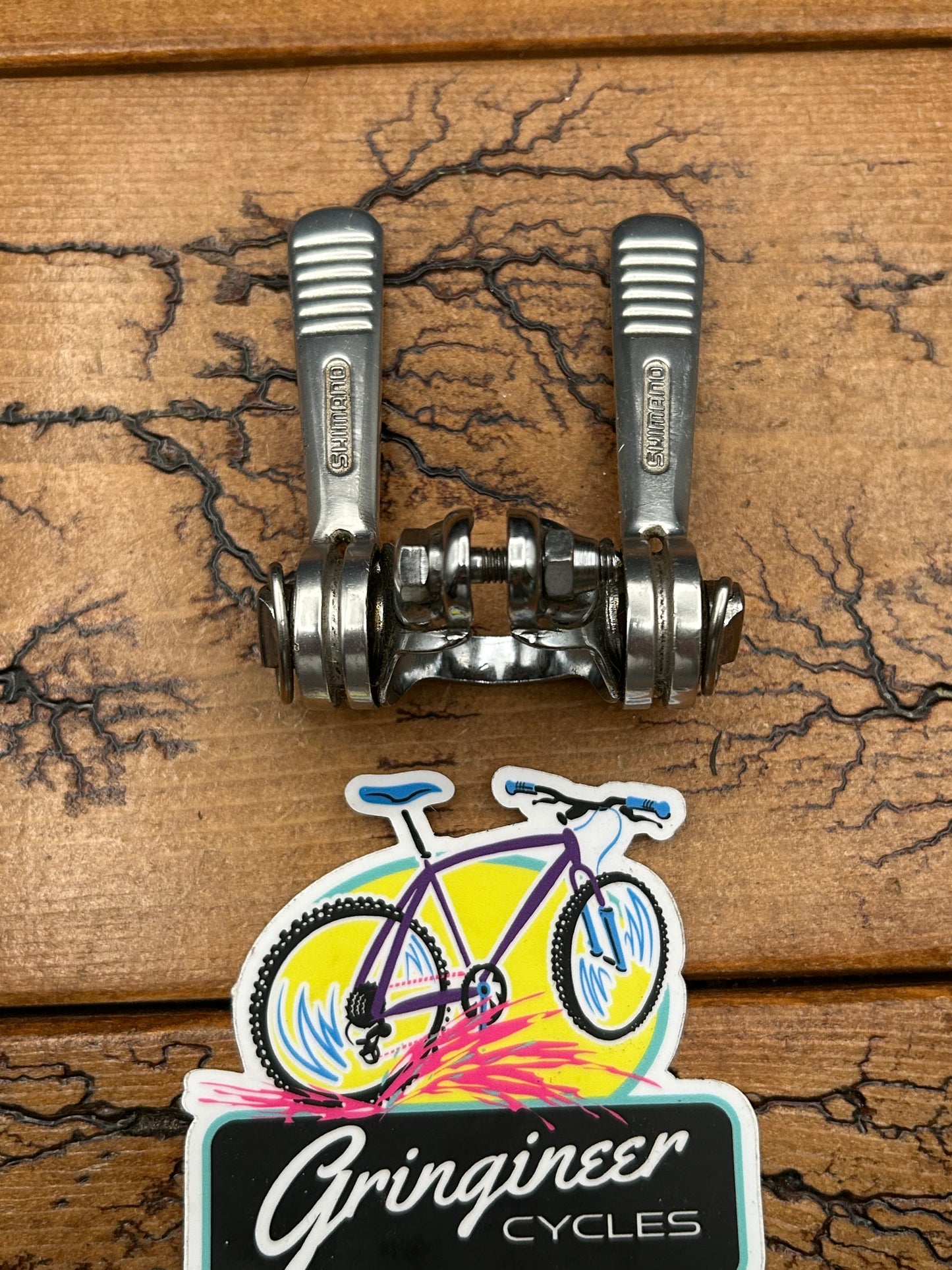 Shimano Dura Ace First Gen SL-101 Clamp Down Tube Shifters