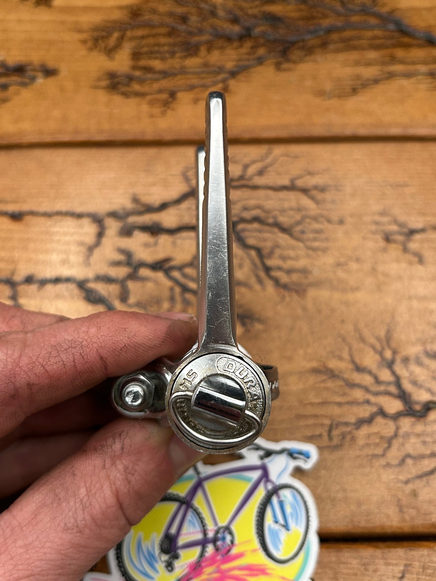 Shimano Dura Ace First Gen SL-101 Clamp Down Tube Shifters