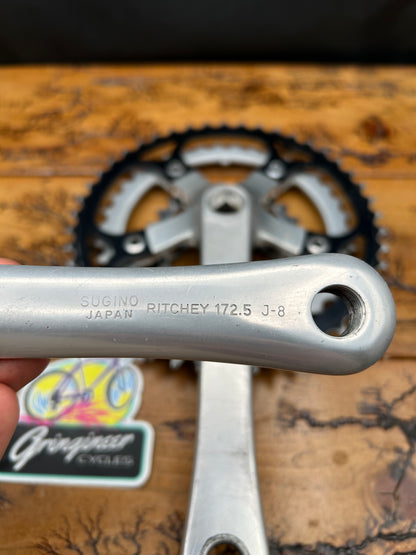 Ritchey Logic 46/38/24 172.5mm Square Taper Crankset