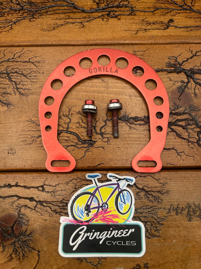 Gorilla Red (Faded) Brake Booster With Hardware