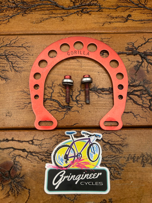 Gorilla Red (Faded) Brake Booster With Hardware