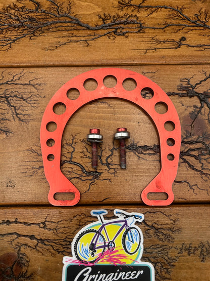 Gorilla Red (Faded) Brake Booster With Hardware
