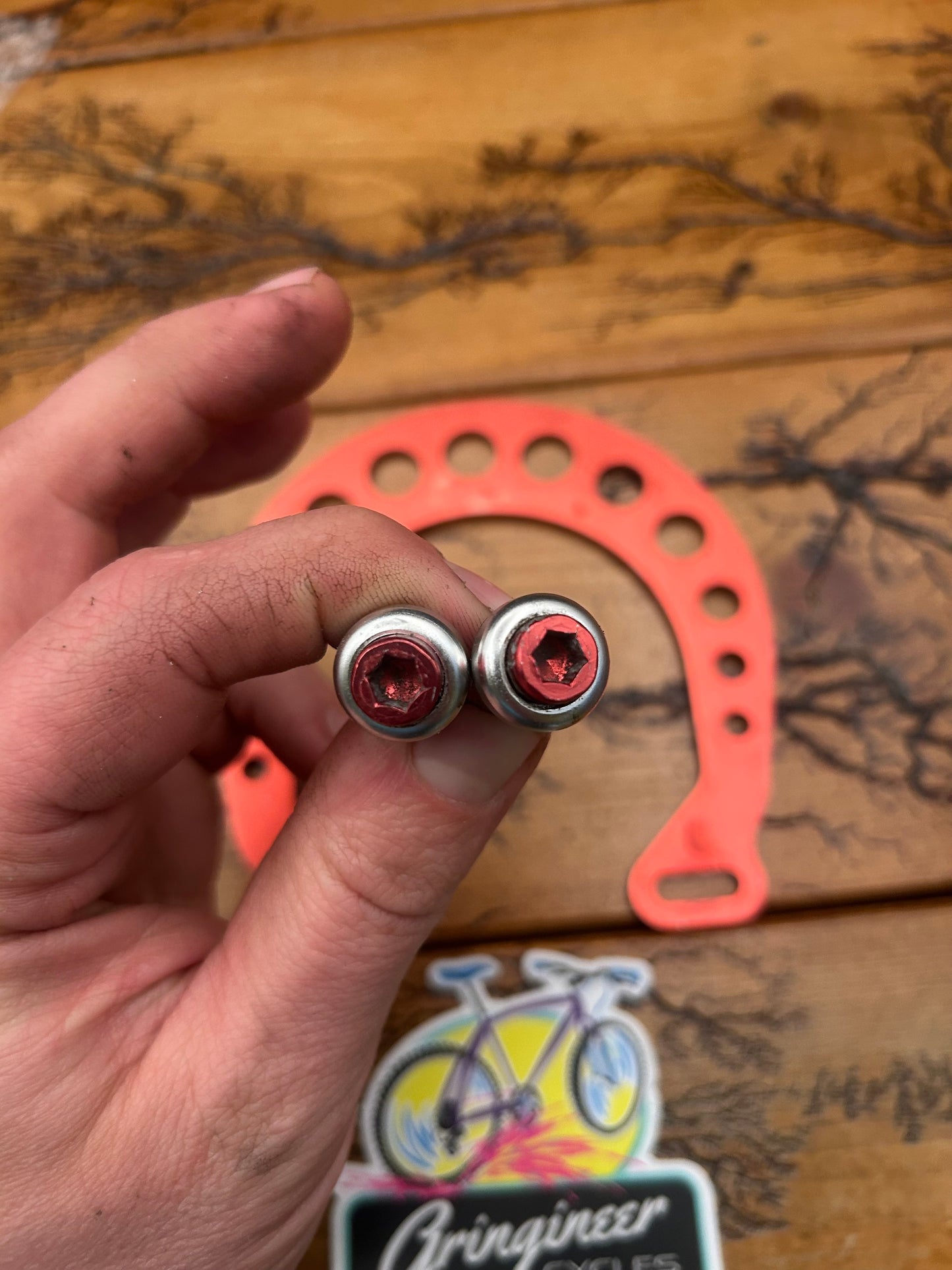 Gorilla Red (Faded) Brake Booster With Hardware