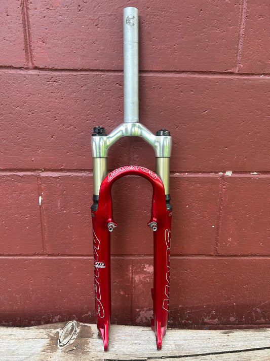 Manitou Mars Super Red Disc / Rim Brake 26" Suspension Fork