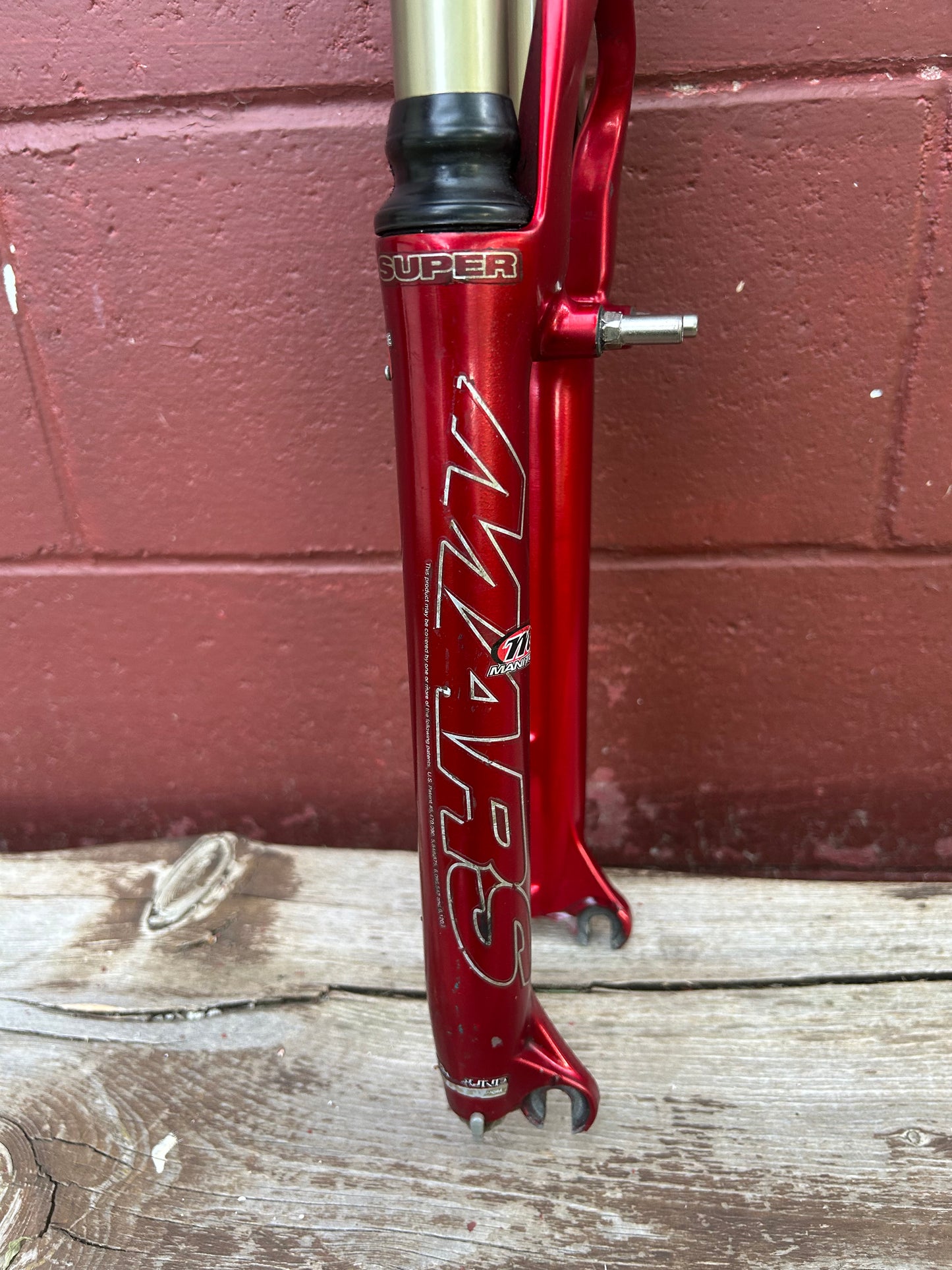 Manitou Mars Super Red Disc / Rim Brake 26" Suspension Fork