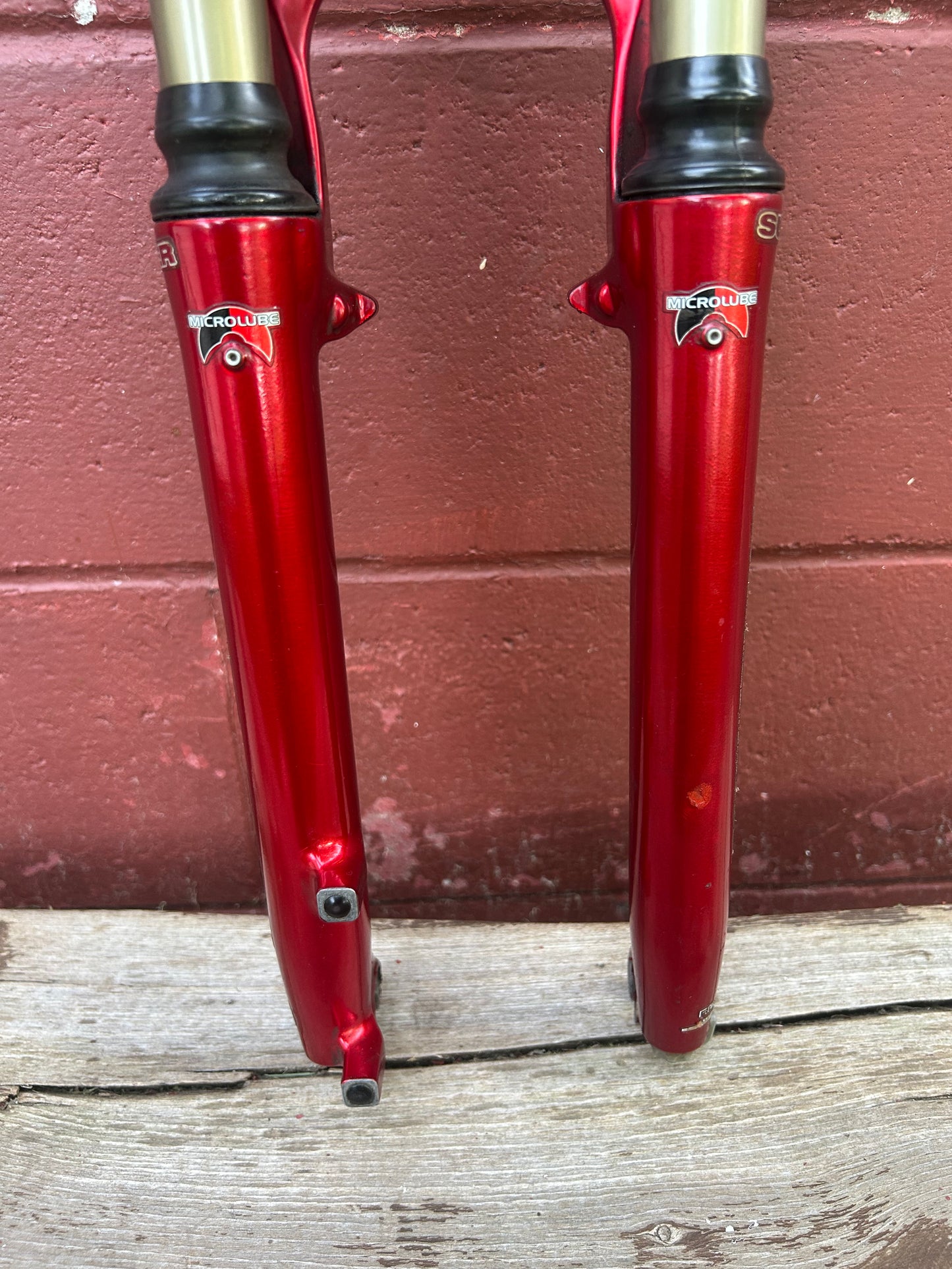 Manitou Mars Super Red Disc / Rim Brake 26" Suspension Fork