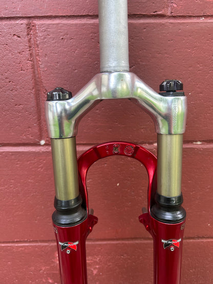 Manitou Mars Super Red Disc / Rim Brake 26" Suspension Fork