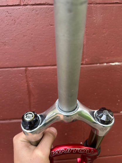 Manitou Mars Super Red Disc / Rim Brake 26" Suspension Fork