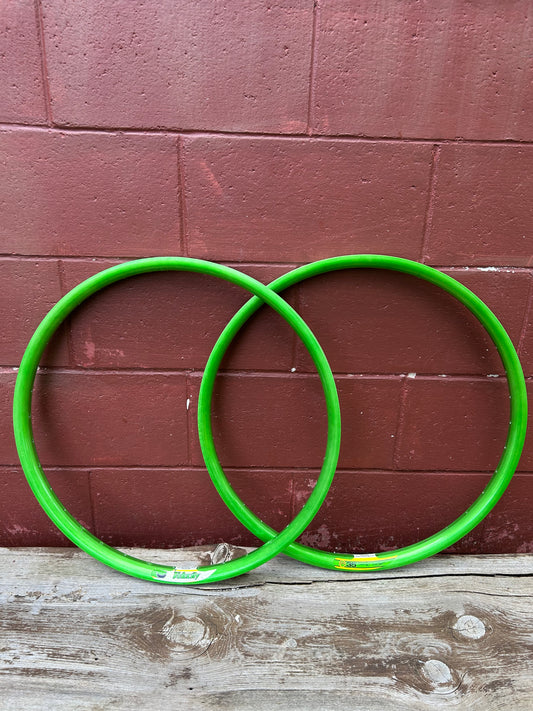 Velocity P35 Green 36 Hole Disc Brake 26" Rims