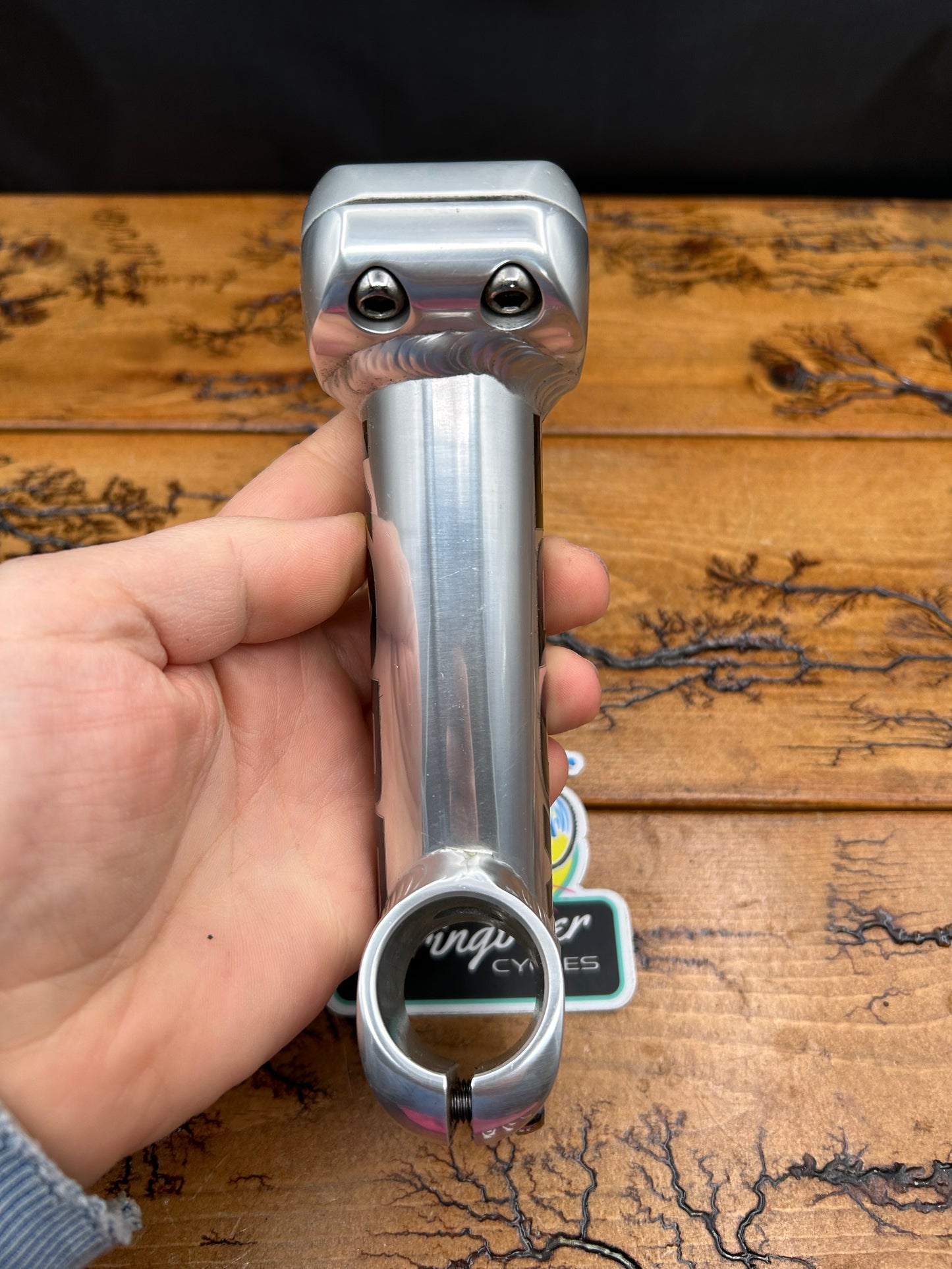 Kore 130mm 25 Degree 1 1/8 25.4mm Silver Threadless Stem