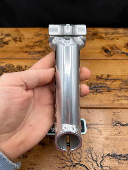 Kore 130mm 25 Degree 1 1/8 25.4mm Silver Threadless Stem