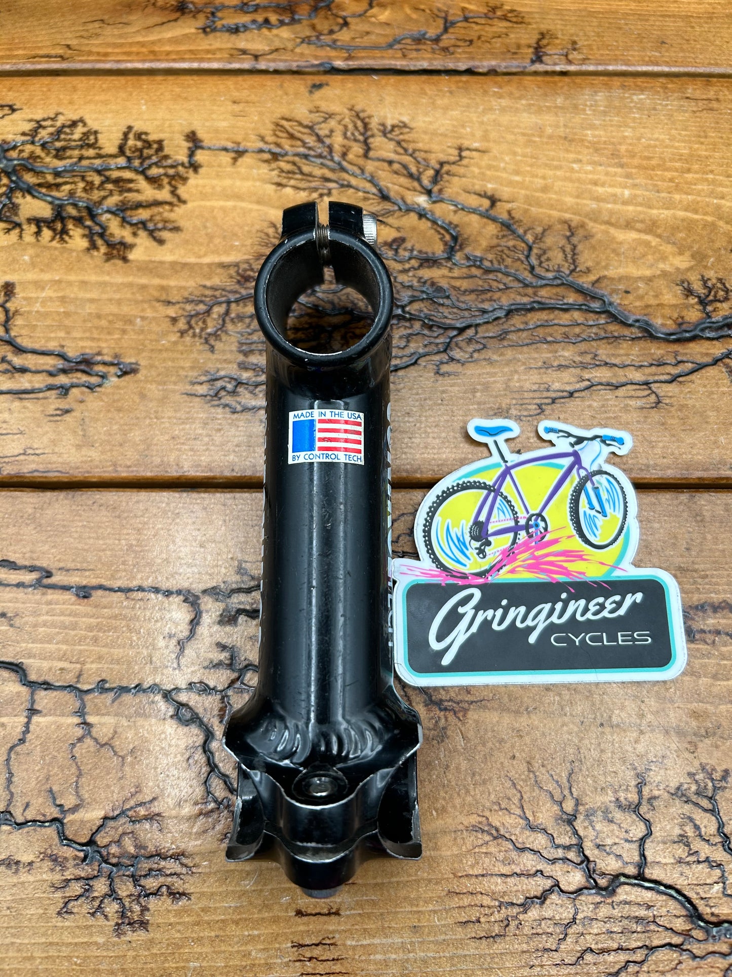 Control Tech 110mm -15 Degree 25.4mm 1 Inch Threadless Stem