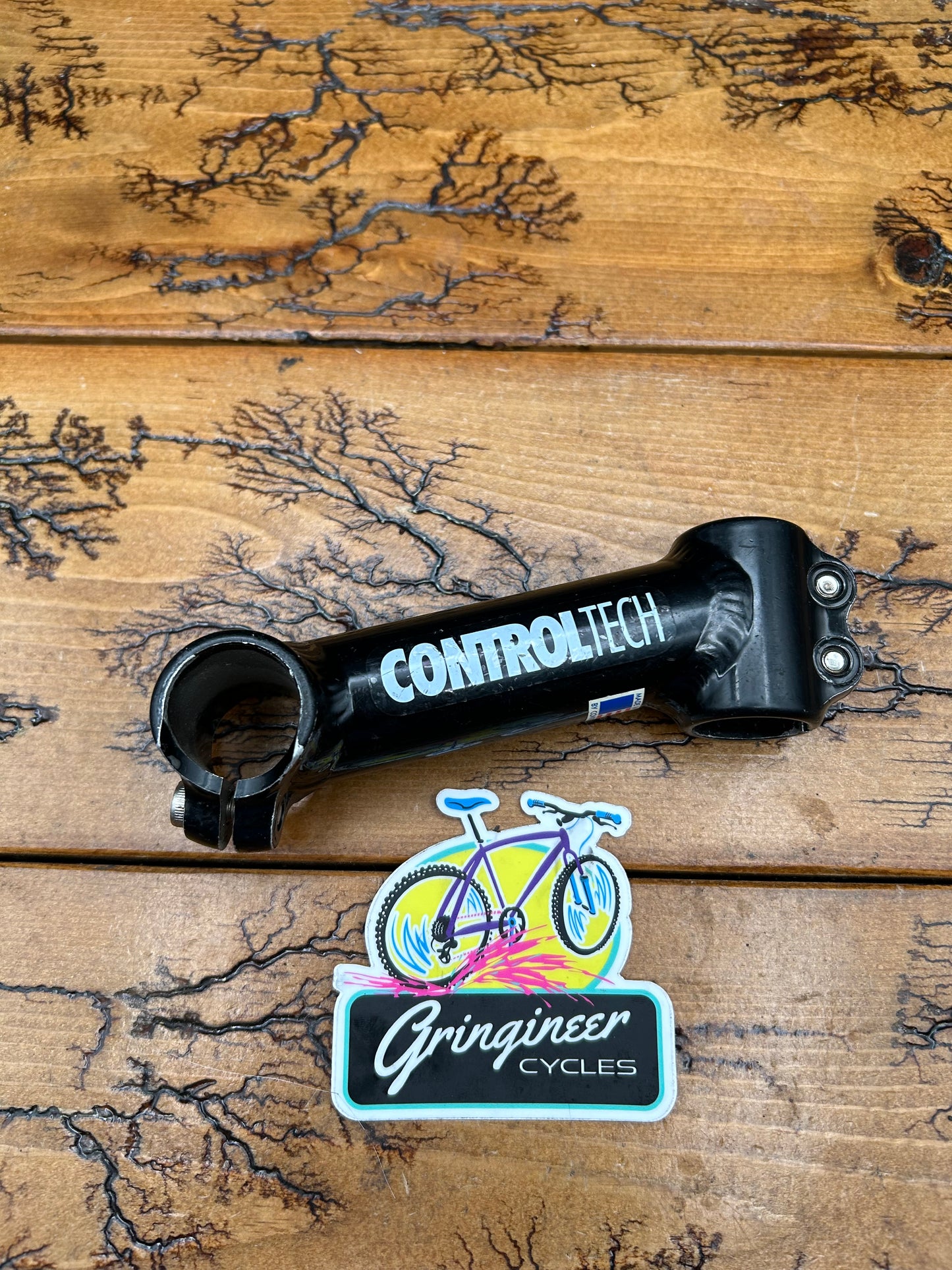 Control Tech 110mm -15 Degree 25.4mm 1 Inch Threadless Stem