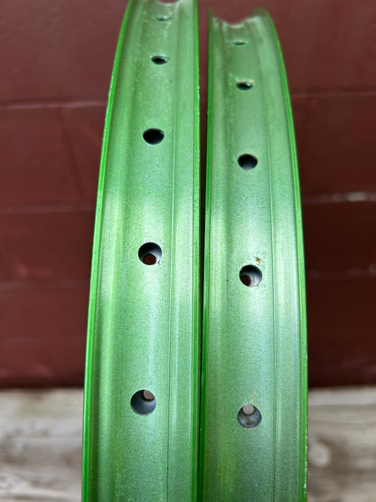 Velocity P35 Green 36 Hole Disc Brake 26" Rims