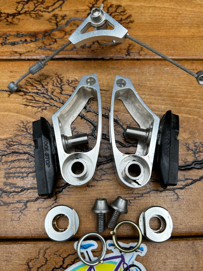 Machine Tech Zero Flex Silver Cantilever Brake