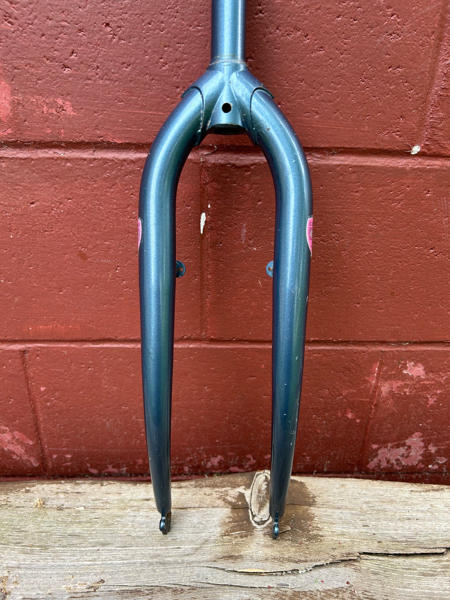 Cycle Pro 4130 Blue 1 Inch Threaded Steel 26" Rigid Fork