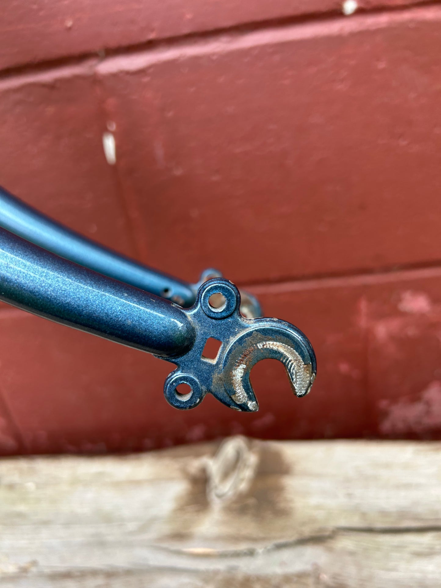 Cycle Pro 4130 Blue 1 Inch Threaded Steel 26" Rigid Fork
