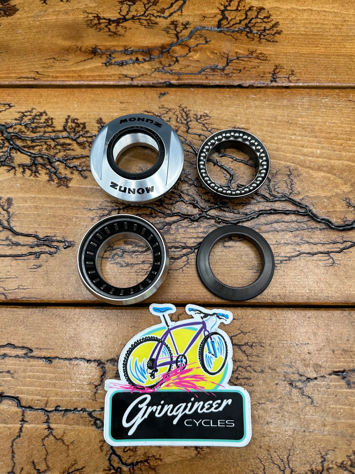 Zunow YST 780N 1 1/8 Inch Threaded Headset NOS