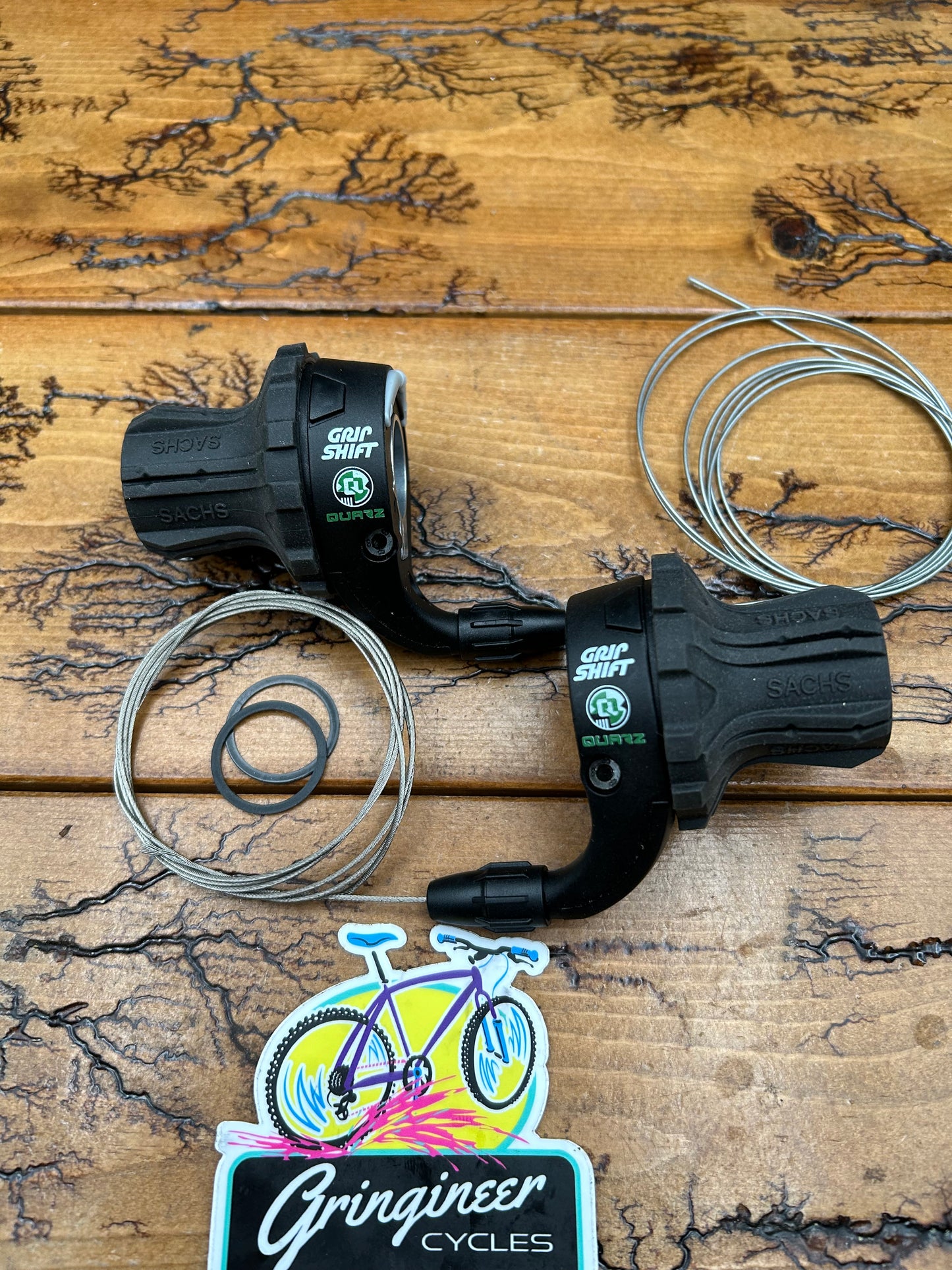 Sachs Quarz 3x9 Grip Shifter Set NOS