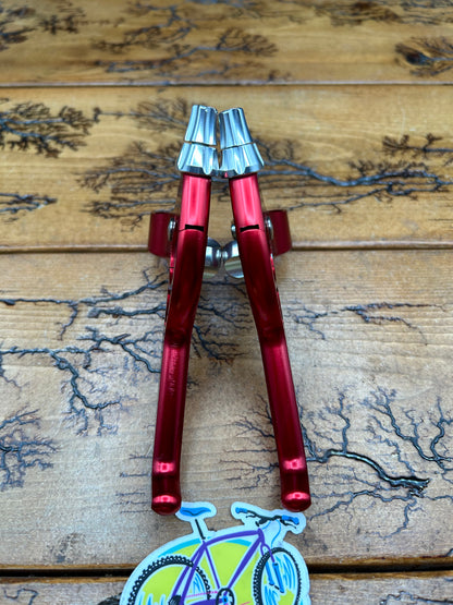 Machine Tech Zero Flex Red Anodized Brake Levers
