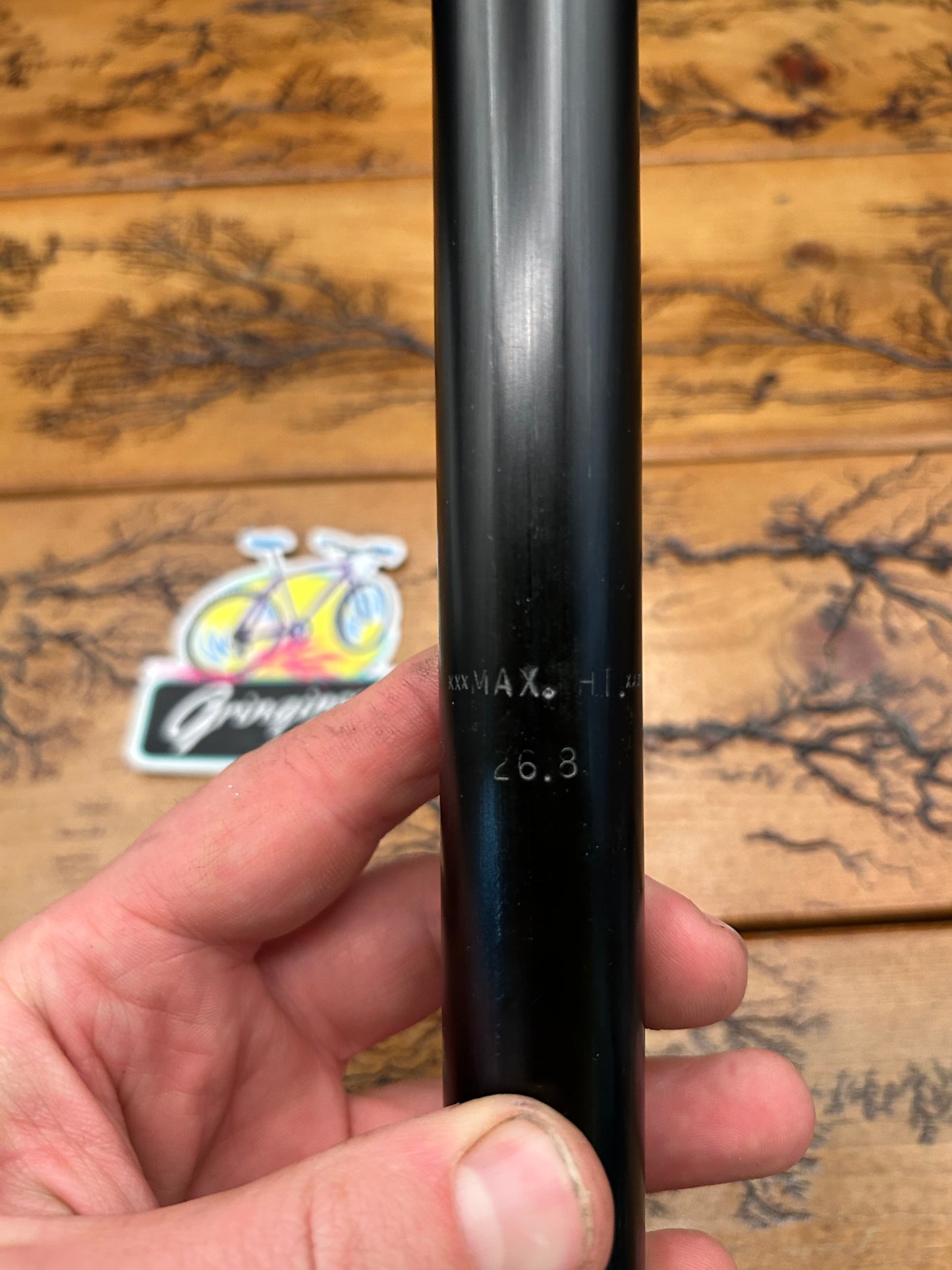 Control Tech 26.8mm x 350mm Black Seatpost
