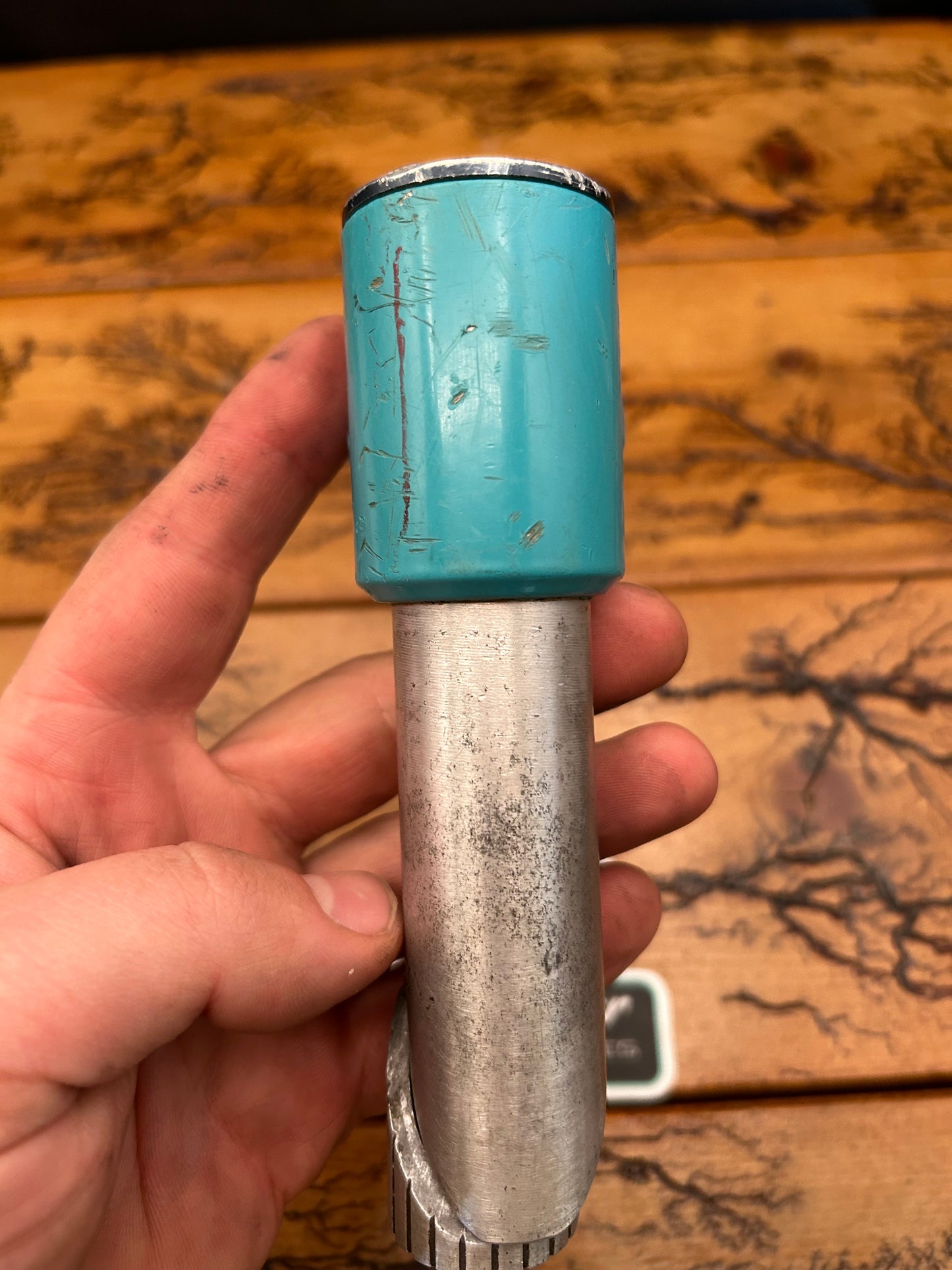 Answer Atac 150mm Yeti Turquoise 1 1/4 Inch Quill Stem