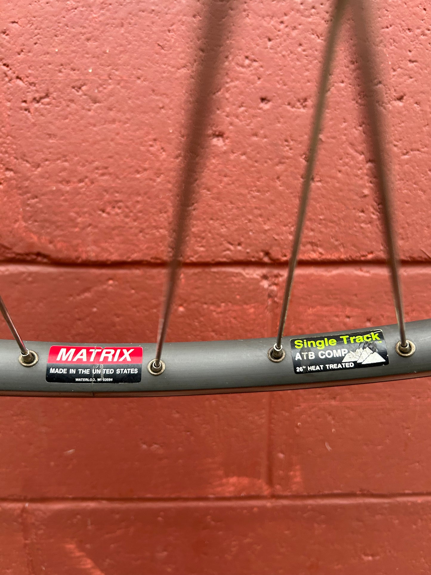 Matrix Single Track ATB Comp Deore DX 26" Wheelset