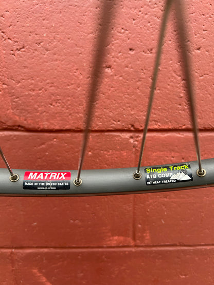 Matrix Single Track ATB Comp Deore DX 26" Wheelset