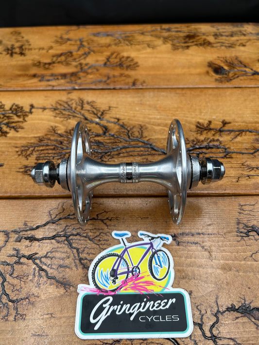 Campagnolo C Record Pista Bolt On High Flange Sheriff Star Front Hub