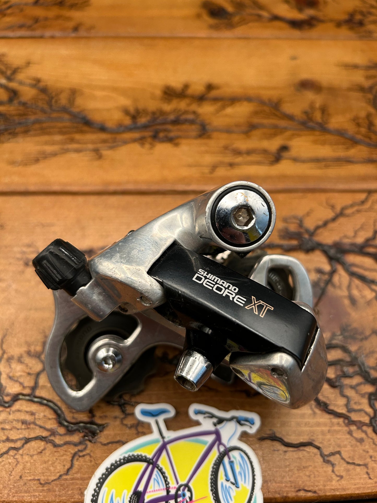 Shimano Deore XT RD-M735 Short Cage Rear Derailleur VG